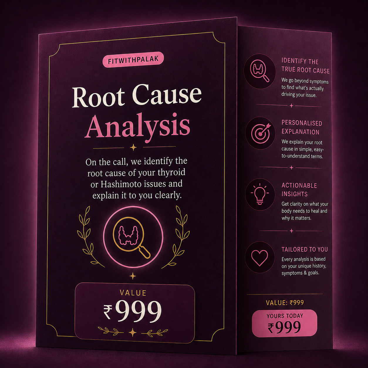 Root Cause Analysis, value ₹999